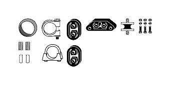 Монтажный комплект системы выпуска