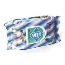 Soft99 04126 Салфетки влажные универсальные Wet Tissue, 80шт.