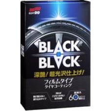 Soft99 02082 Покрытие для шин BLACK BLACK, 110мл