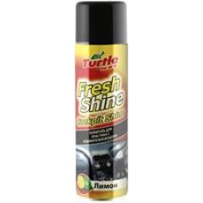 Turtle wax FG6524 Полироль для пластика с освежителем воздуха Fresh Shine — CITRUS (лимон), 0.5 л.