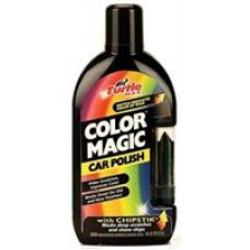 Turtle wax T374KTR Полироль цветная, черный Color Magic Black, 454мл