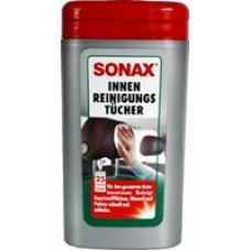 Sonax 412 300 Салфетки для кожи в тубе 25 шт.