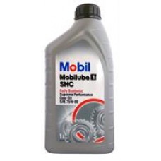 Mobil 142123 Масло трансмиссионное синтетическое MOBILUBE 1 SHC 75W-90, 1л
