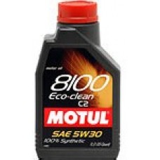 Motul 101542 Масло моторное синтетическое 8100 Eco-clean 5W-30, 1л Motul 101542 Масло моторное синтетическое 8100 Eco-clean 5W-30, 1л