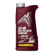 Mannol 4036021101095 Масло трансмиссионное полусинтетическое SP-III AUTOMATIC SPECIAL, 1л Mannol 4036021101095 Масло трансмиссионное полусинтетическое SP-III AUTOMATIC SPECIAL, 1л