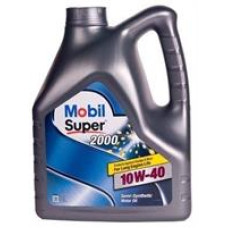 Mobil 150018 Масло моторное полусинтетическое Super 2000 X1 10W-40, 4л