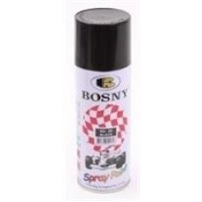 Bosny 4 Краска акриловая, (черный матовый) аэрозоль, 400мл